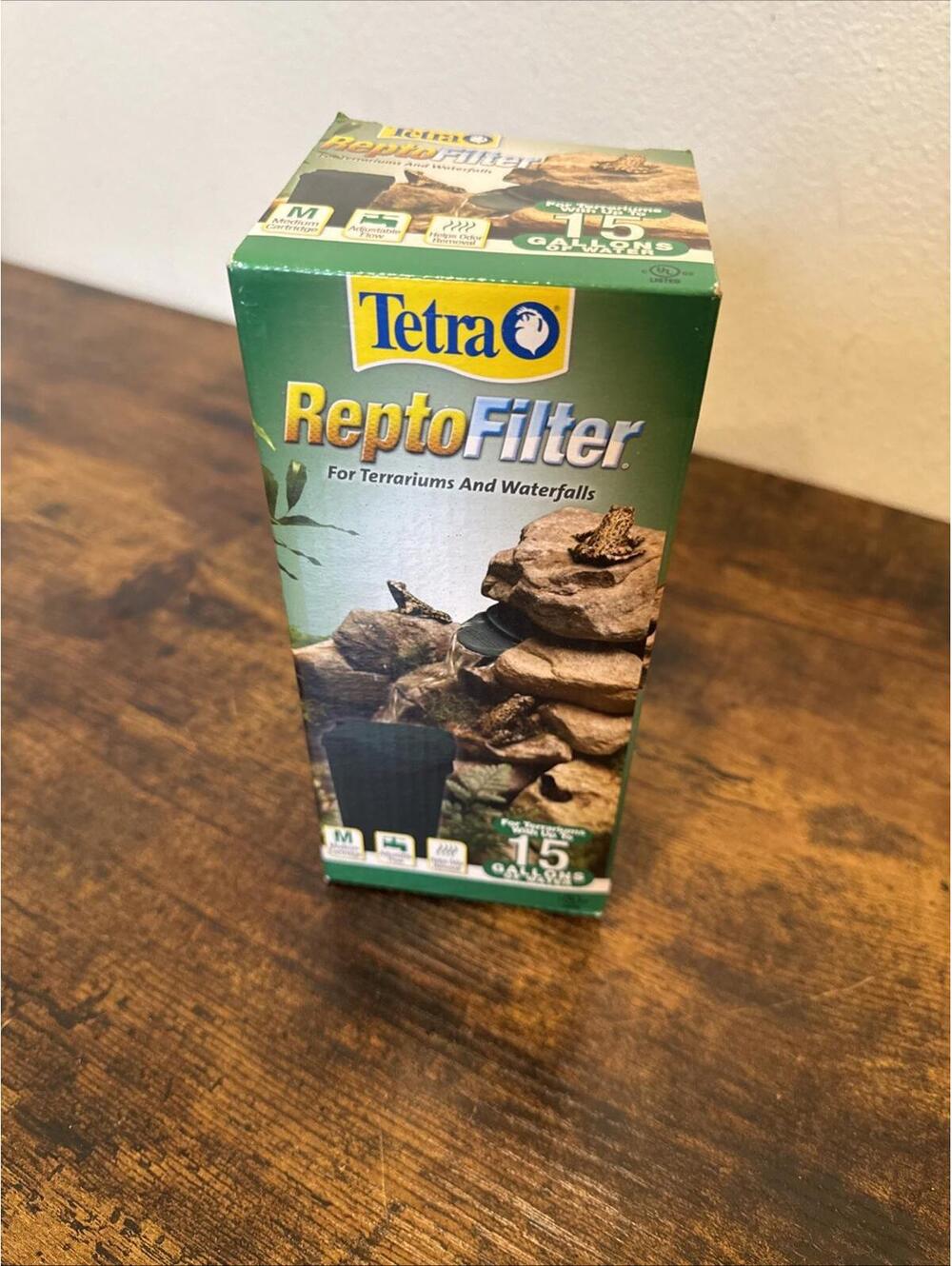 Tetra Repto-Filter Filtration for Terrariums & Waterfalls up to 15 Gallons [G2]